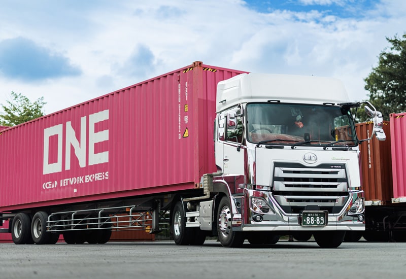 タツミトランスポートのトレーラー