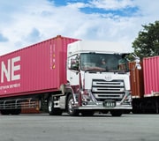 タツミトランスポートのトレーラー