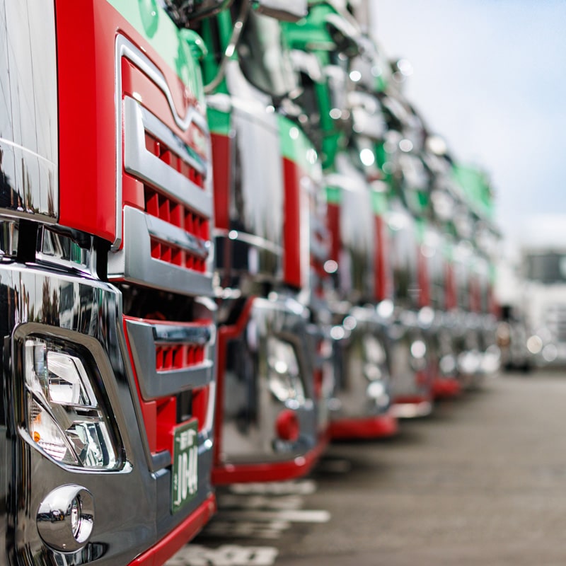 タツミトランスポートのトラクターヘッド